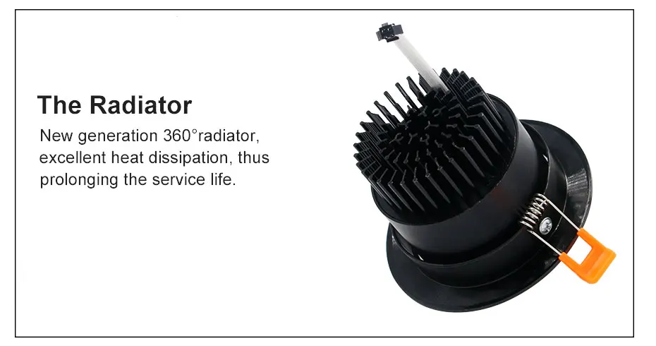 [DBF]Angle Adjustable 5W 9W 12W COB LED Recessed Downlight 3000K/4000K/6000K LED Ceiling Spot Light+AC85V-265V Driver Home Decor