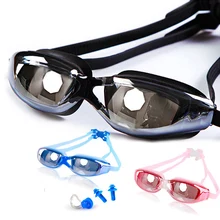 Мужские и женские детские HD противотуманные анти-УФ очки для плавания с покрытием/прозрачные очки для плавания Очки для плавания