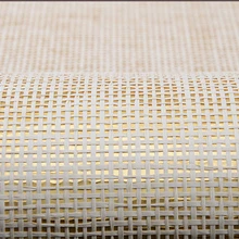 Золотой металлик обои современный отель потолок бумага-переплетение обои для украшения дома