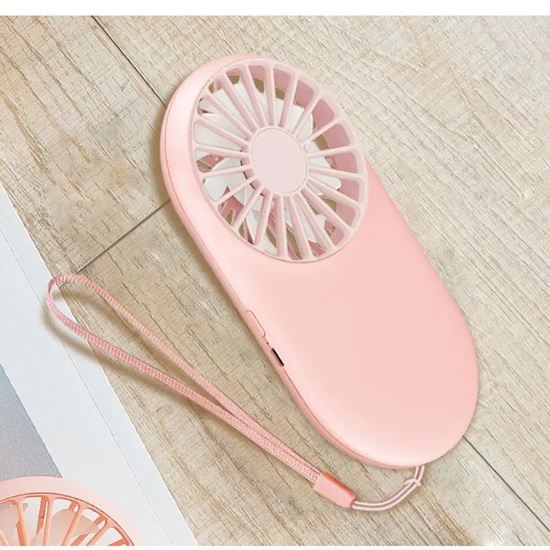 Rechargeable USB Mini Portable Pocket Fan Cool Air Hand Held Travel Cooling DC Mini Air Cooler Mini Fans USB Charging Outdoors