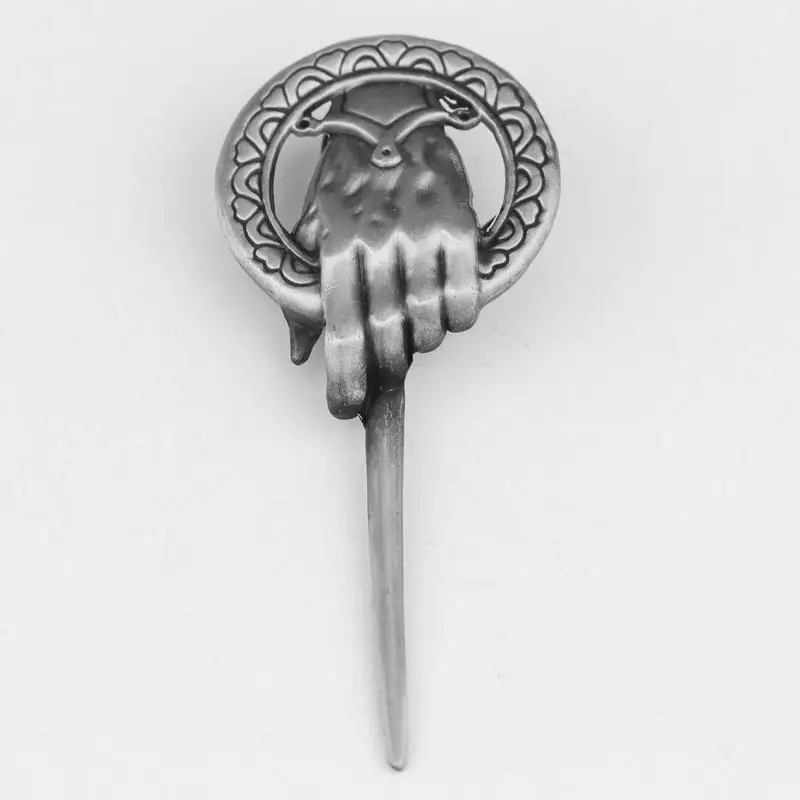 

Beauty Song of Ice and Fire Game of Thrones Hand Of The King Pin Brooch Vintage Alloy Movie Jewelry