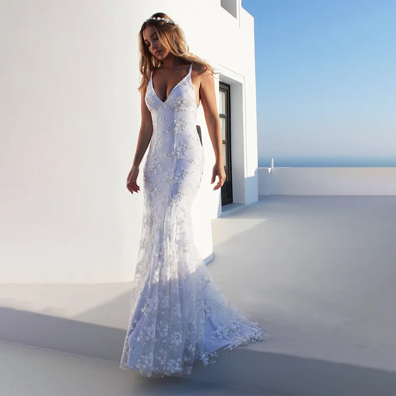 Summer-White-lace-long-dress-Bohemian-Low-Back-Backless-Open-Back-Dress-Mermaid-Dresses-Female-vestidos (1)