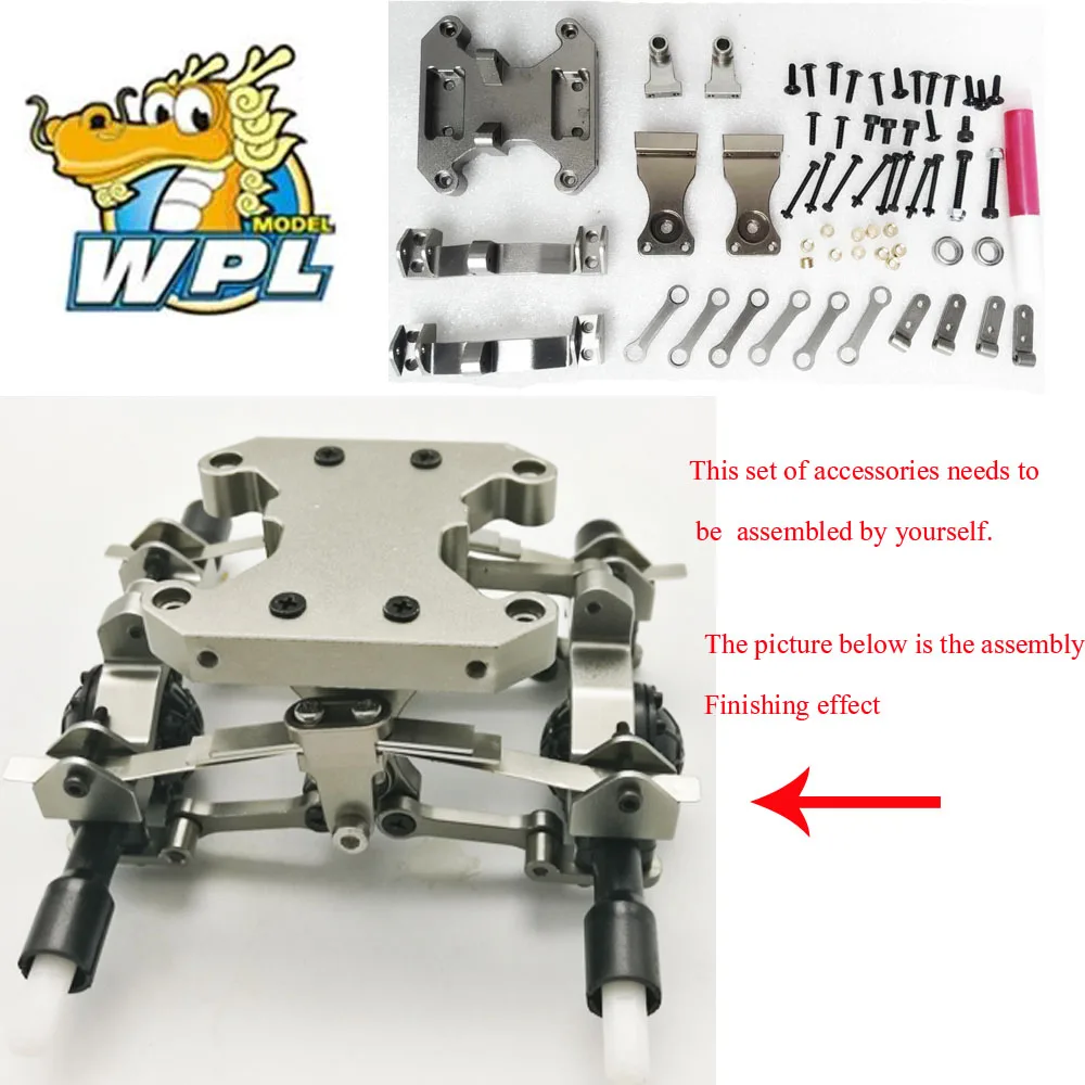 WPL B16 B36 6WD metal seesaw accessories DIY upgrade modified model toy
Price $9.90