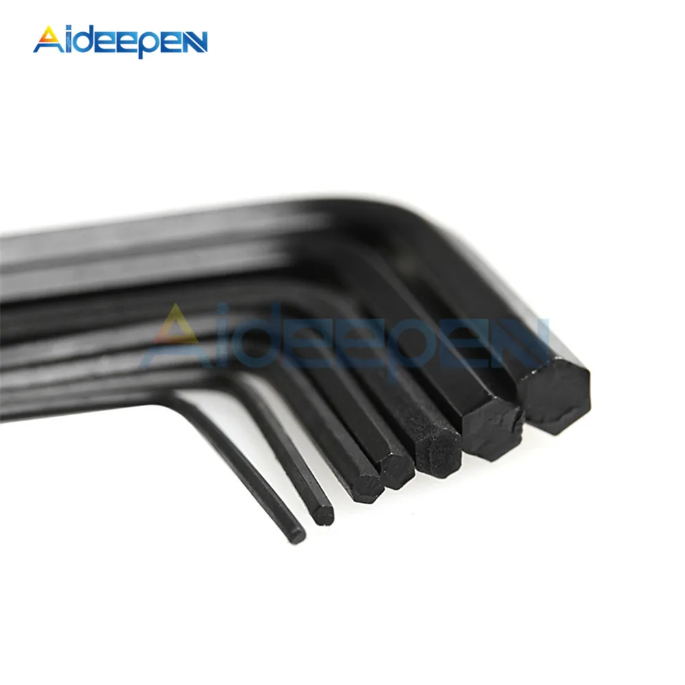0.7mm-3mm Mini Micro Hexagon Wrench Set 7 Pcs/Set Hex Allen Key Wrench Screwdriver Tool Kit hexagon wrench set