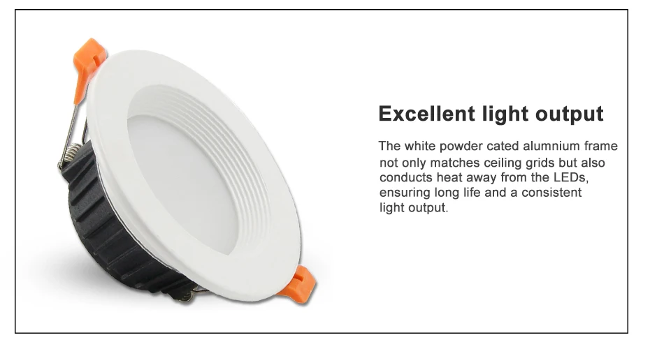 [DBF]Round Ceiling Recessed LED Downlight Dimmable 7W 10W 12W LED Ceiling Spot Lamp with AC85-265V LED Driver for Kitchen Living smart downlights