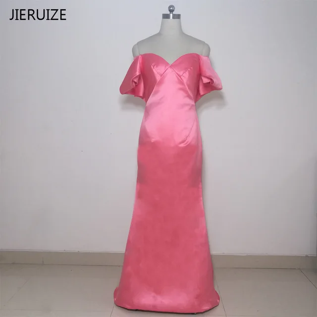 Coral Mermaid Evening Dresses