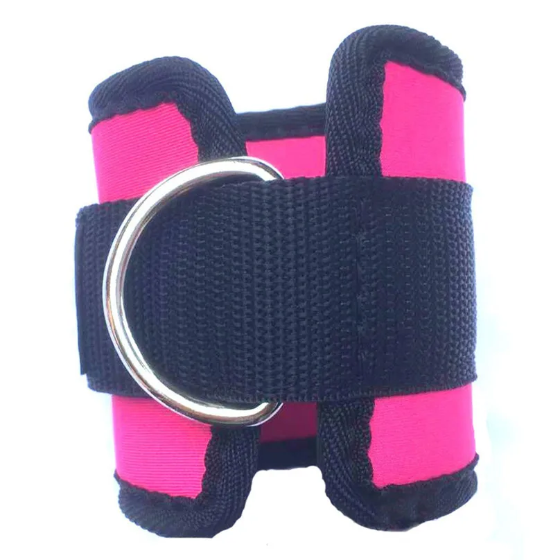 Ankle Support D-ring Ankle Strap Belt Multi Gym Leg Pulley Strap Fitness Exercise Equipment Sports Safety #4A18 (5)