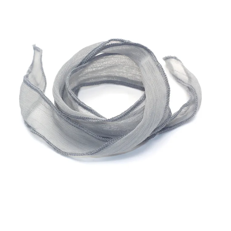 2025 10 Colors Sari Silk Ribbon Wrap Yoga Fashion Women Bracelet bracelet jewelry