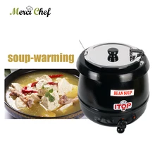 ITOP Commercial Electric Soup Kettle Warmer Stainless Steel 10Liter Soup Warmer Pot 110V/60Hz 220V/50Hz Wet Heat Food Cooker ITOP Commercial Electric Soup Kettle Warmer Stainless Steel 10Liter Soup Warmer Pot 110V/60Hz 220V/50Hz Wet Heat Food Cooker