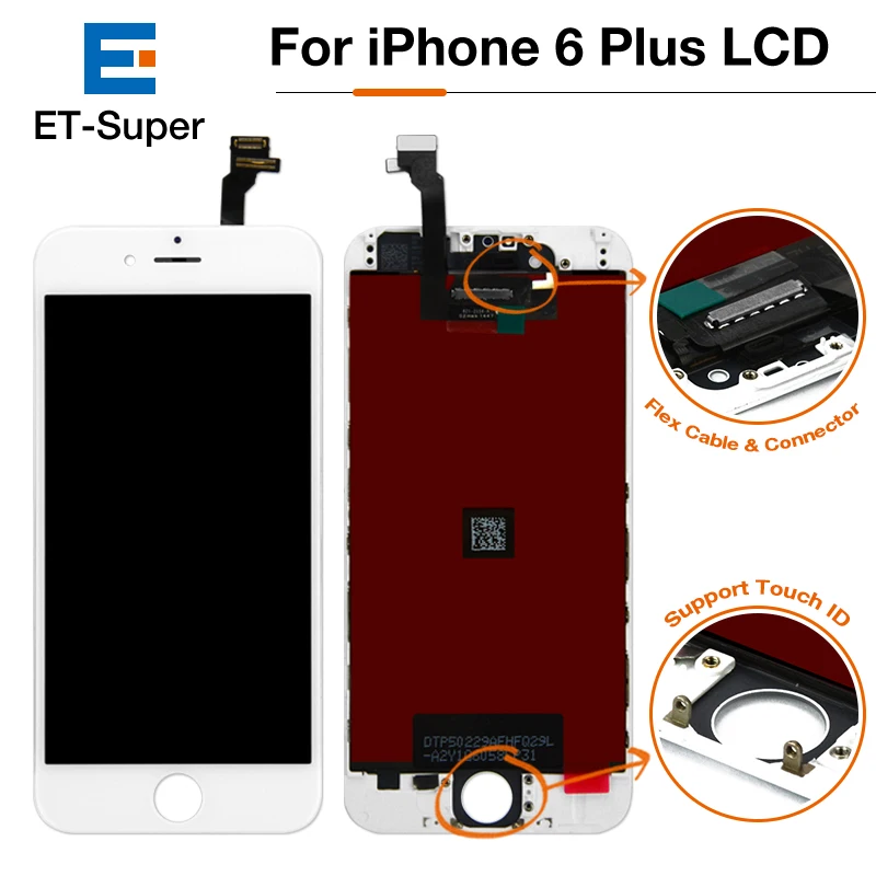 

50Pcs/Lot LCD For iPhone 6 OEM LCD 4.7" Touch Screen Display Digitizer Replacement Assembly AAA+++Quality 100% No Dead Pixel