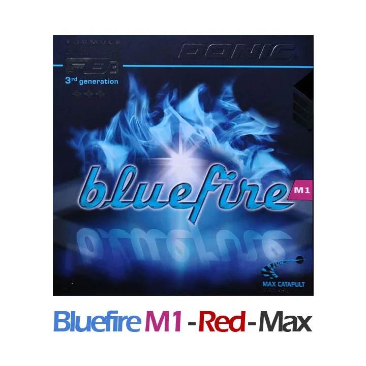 Donic Original Blue fire M1/M2/M3 синяя губка для настольного тенниса, резиновые, сильные прыщи для пинг-понга - Цвет: M1 Red