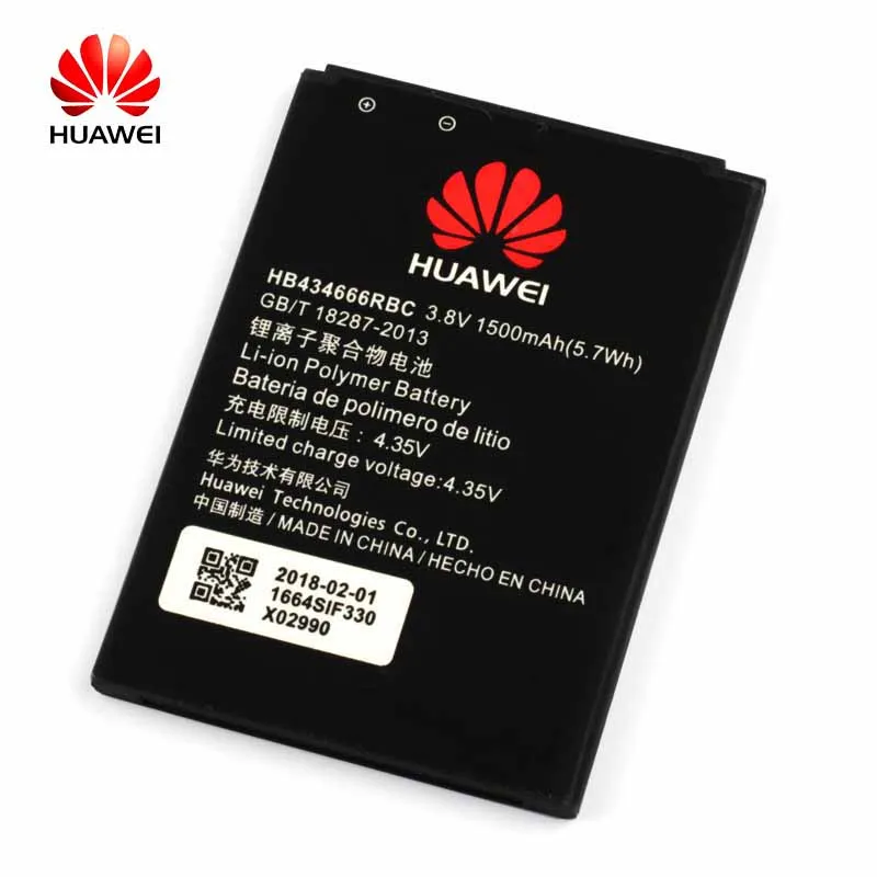

Original Huawei phone Battery for Huawei Router E5573 E5573S E5573s-32 E5573s-320 E5573s-606 E5573s-806 1500mAh HB434666RBC