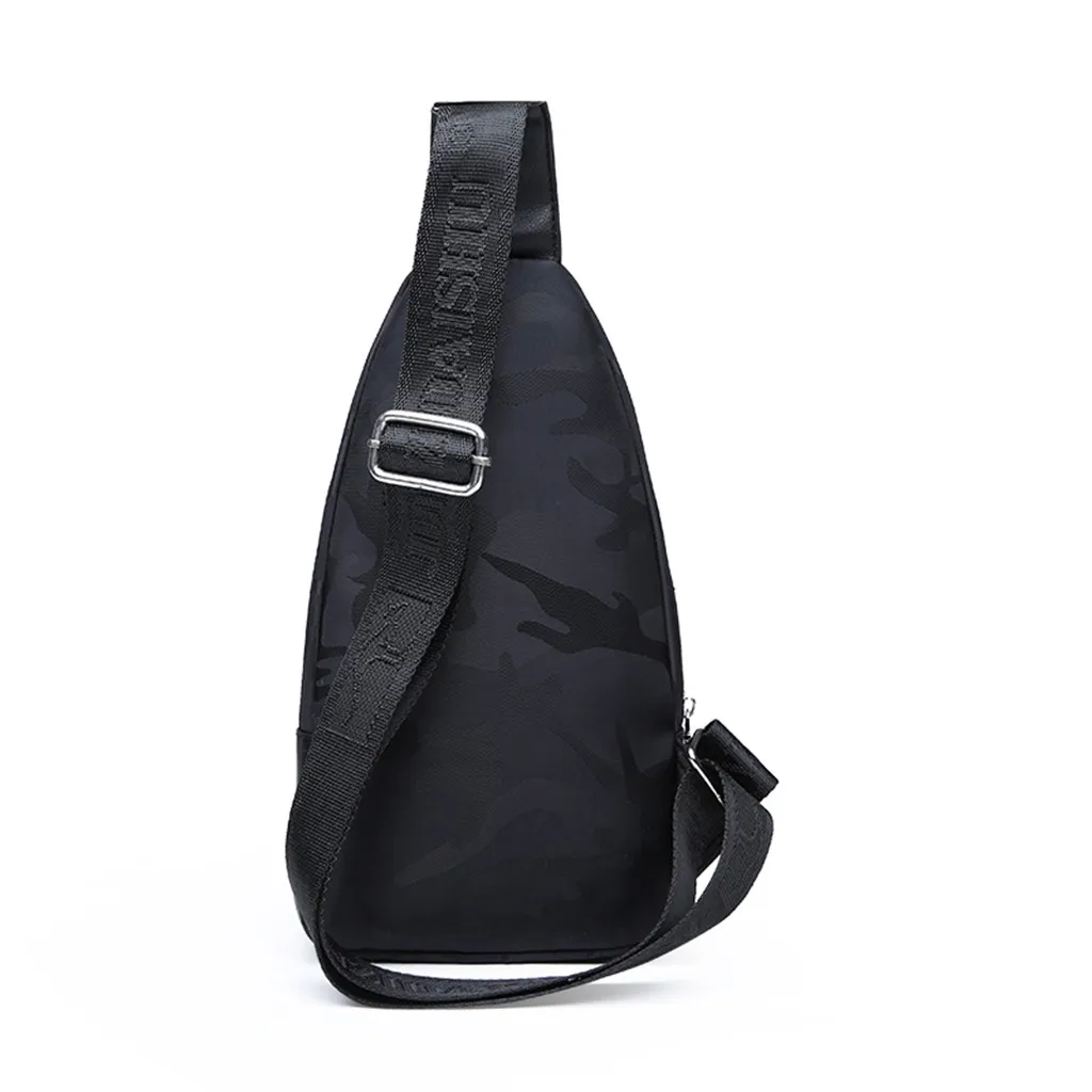Высокое качество Белый Черный Сумки на пояс Мужская сумка на плечо Мода Спорт на открытом воздухе Грудь Пакет Кроссбоди Сумочка бананка#67