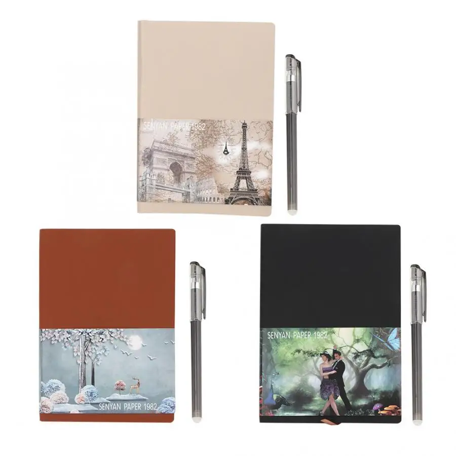 

Originality Erasable Notebook Reusable Leather Notebook Notepad Waterproof Paper