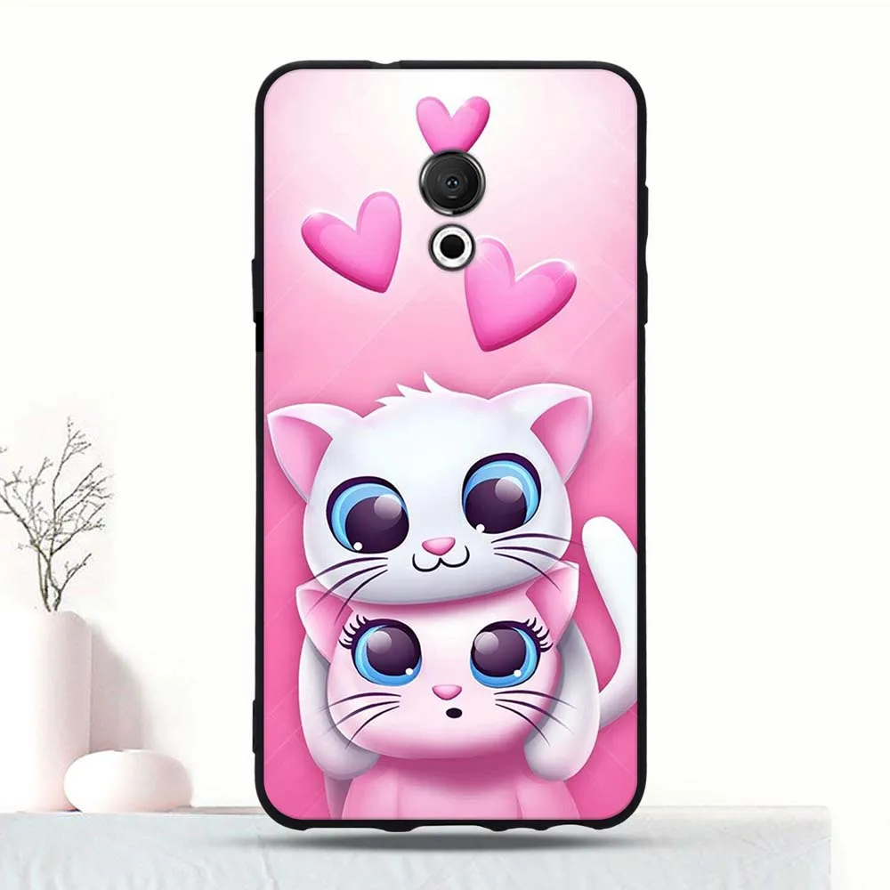 Case For Meizu 15 Lite Silicone Pattern Printed Case For Meizu M15 TPU Back Protective Cover For Meizu 15 Lite Case 5.46" Coque 