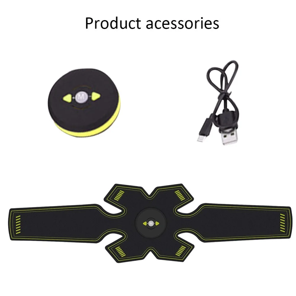 Abdominal Muscle Trainer Smart Wireless EMS Electric Rechargeable EMS Abdominal Muscle Belt Fitness Training Workout Equipment Abdominal Muscle Trainer Smart Wireless EMS Electric Rechargeable EMS Abdominal Muscle Belt Fitness Training Workout Equipment