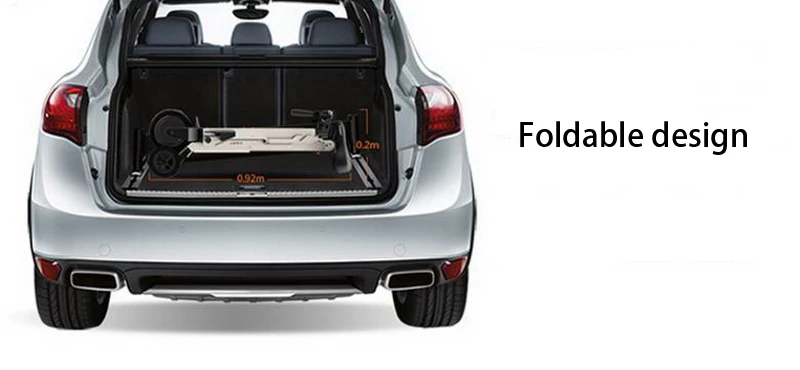 Best 310434/36v 8 inch Intelligent folding electric car / electric balance scooter / lithium battery scooter/Rubber tires/ 16