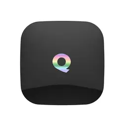 Q box Amlogic S905 4 ядра Android ТВ коробка 2 ГБ 16 ГБ Wi Fi Bluetooth К мультимедийный проигрыватель Miracast DLNA Airplay умные телевизоры