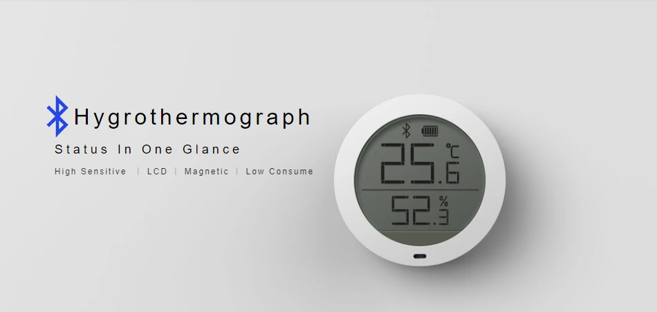 Xiao mi ЖК-экран цифровой термометр mi jia Bluetooth температура Смарт Hu mi dity сенсор измеритель влажности mi домашнее приложение