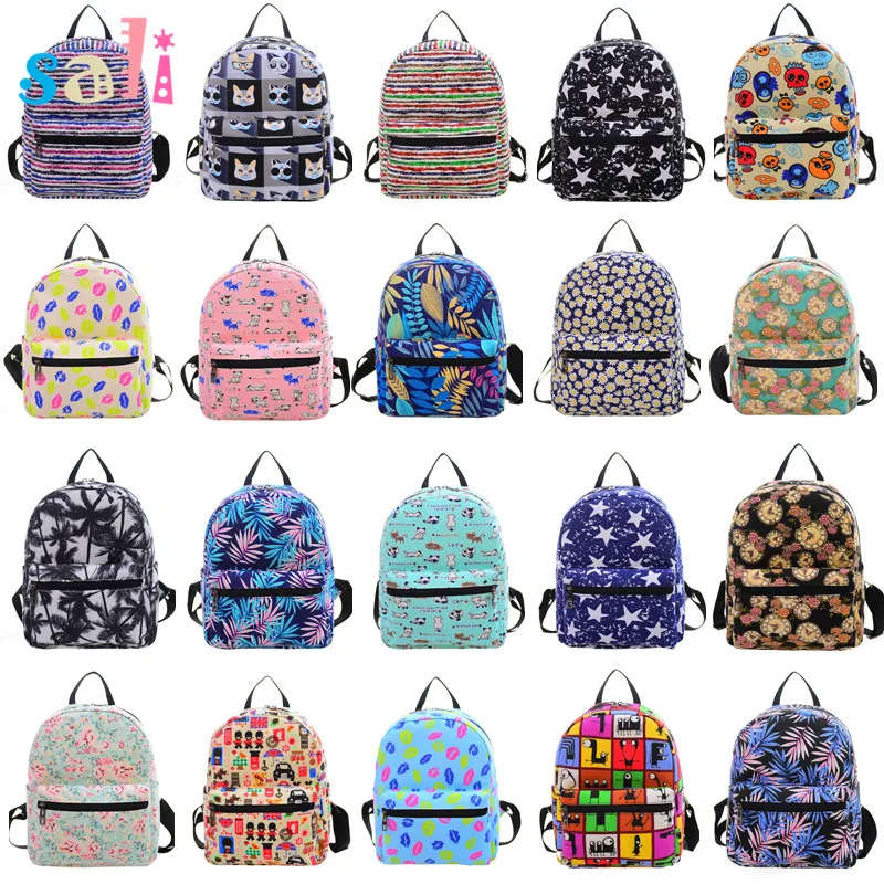 

Female Korean version The New canvas female backpack College Wind Mini Small backpack Mummy Multifunction Travel Bags