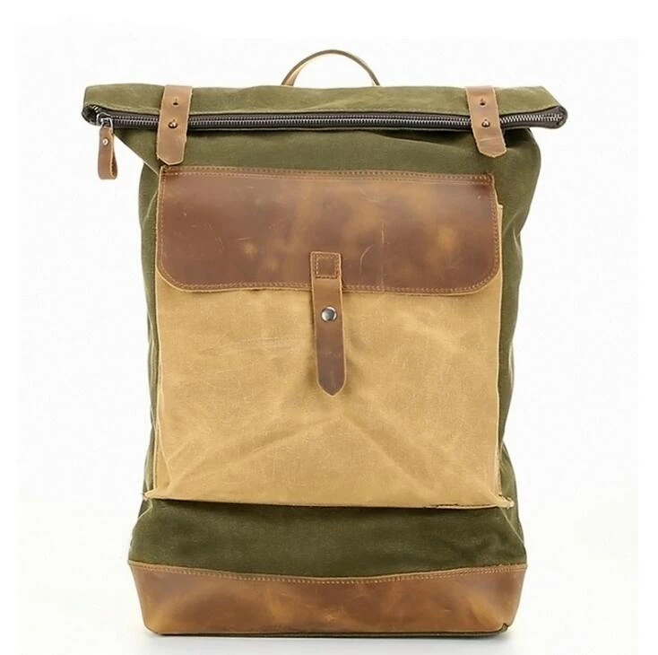 

120217 yesetn new hot man vintage style fashion backpack