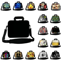 Muchos Diseños 10 10.1 11.6 12 13 13.3 14 14.1 14.4 15 15.4 15.6 17 Laptop Notebook Computer PC Correa de Hombro Bolsa de Mensajero Casos