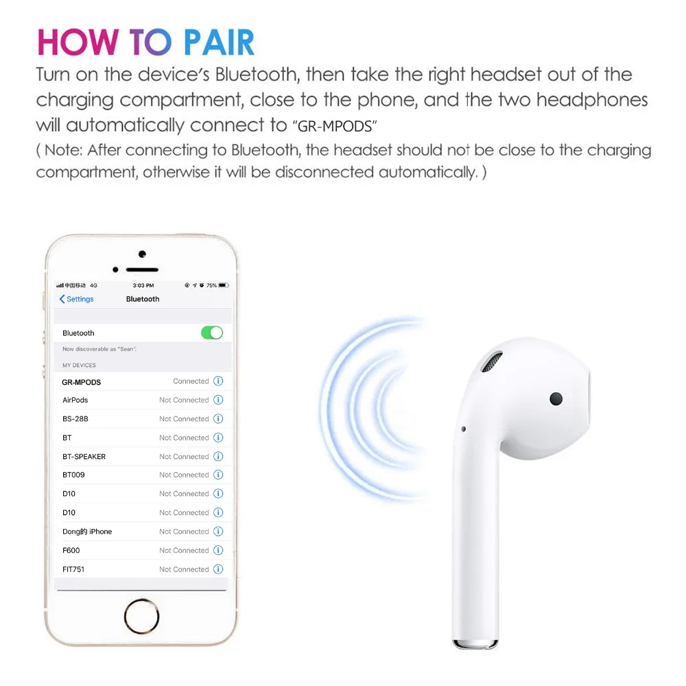 wireless earbuds