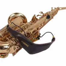 Натуральная кожа шейные платки для альт-саксофон TENOR Саксофон сопрано саксофон аксессуары