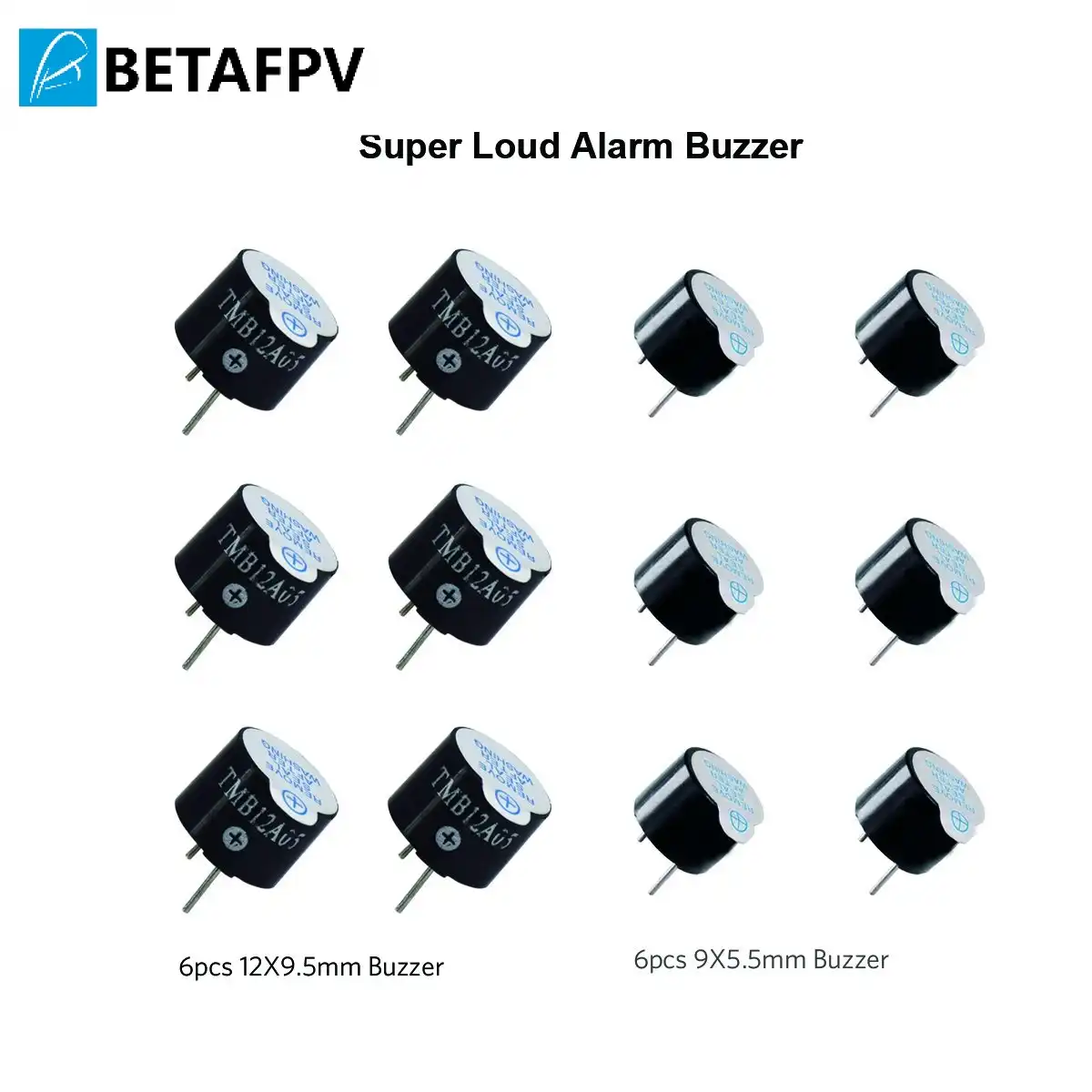 Betafpv スーパーラウド Dc 5 V アクティブ警報ブザーブザートラッカー 2 端子電子連続音ブザー 12x9 5 ミリメートルと 9 5 5 ミリメートル Alarm Buzzer Buzzer Alarmbuzzer 5v Active Aliexpress