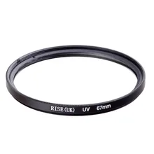 RISE(UK) 67 мм УФ ультрафиолетовый фильтр для защиты объектива Haze для Pentax Nikon Canon sony