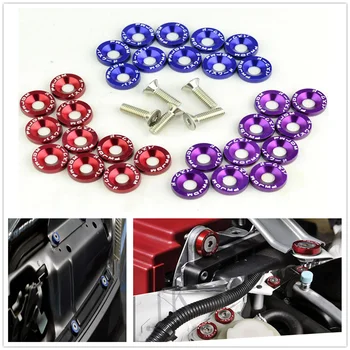 

Car M6 screw engine license plate frame decor fender for Ferrari 488 SP38 Portofino FXX-K 812 LaFerrari J50