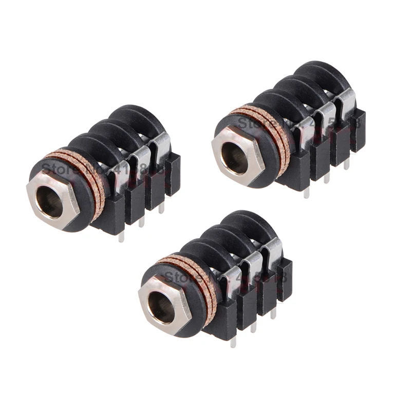 20pcs/lot 1/4 6.35mm Stereo Female 