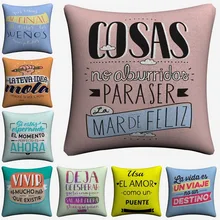 Mr Wonderful Agenda Motto Artwork Decorative Cotton Linen Cushion Cover 45x45cm For Sofa Chair Pillow Case Home Decor Almofada stephanie howard waiting for mr wonderful