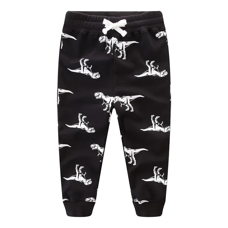 

Jumping meters Kids Boys Pants Cotton Trousers Child Knit Bottoms Boys Clothes Character Print Kids Drawstring Sweatpants boys