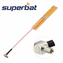 Superbat 4G LTE Внутренняя антенна 700-2600Mhz 5dbi S-197 штекер Соединительный кабель RG316 10 см