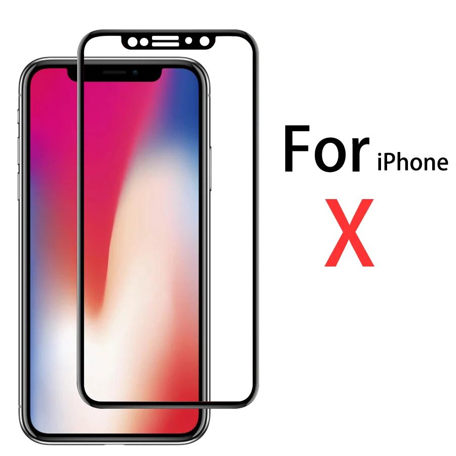 HSTRADE For iPhone X Tempered Glass 3D 9H Full Screen Cover Explosion