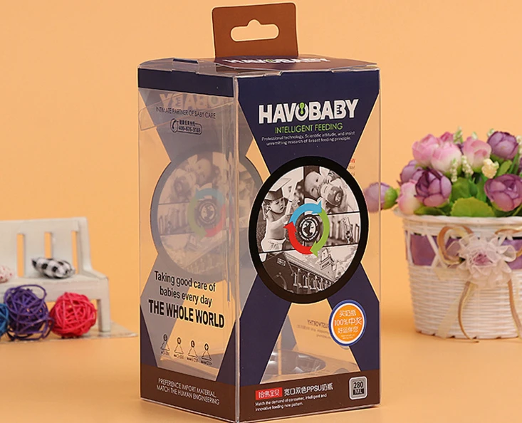 

Custom UV Resistant packaging clear pet pvc plastic boxes suppliers, Living products clear plastic packing box ---DH40012