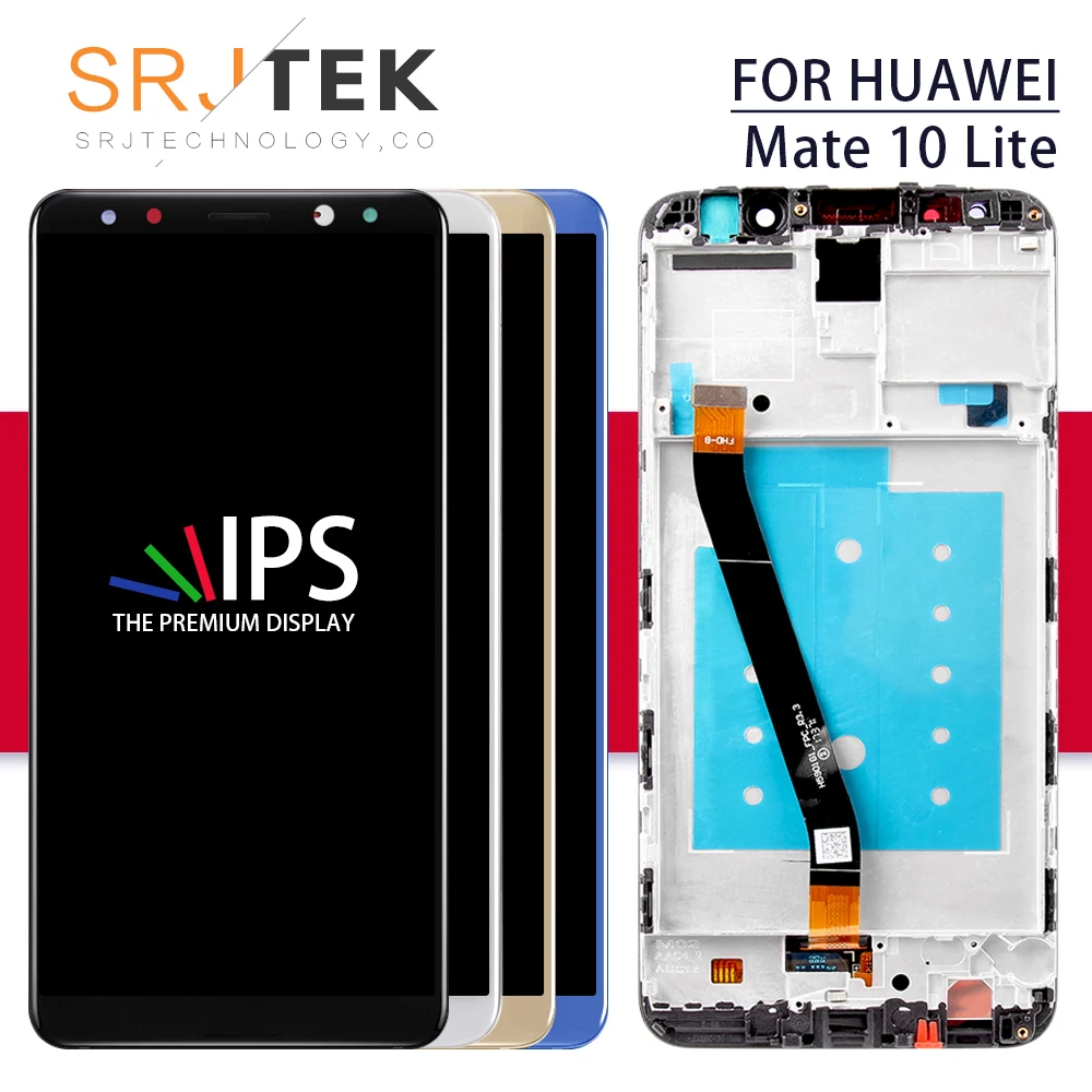

Srjtek For Huawei Mate 10 Lite Glass Display Touch Screen Matrix Digitizer Sensor With Frame For Honor 9i/G10/G10 Plus/Nova 2i