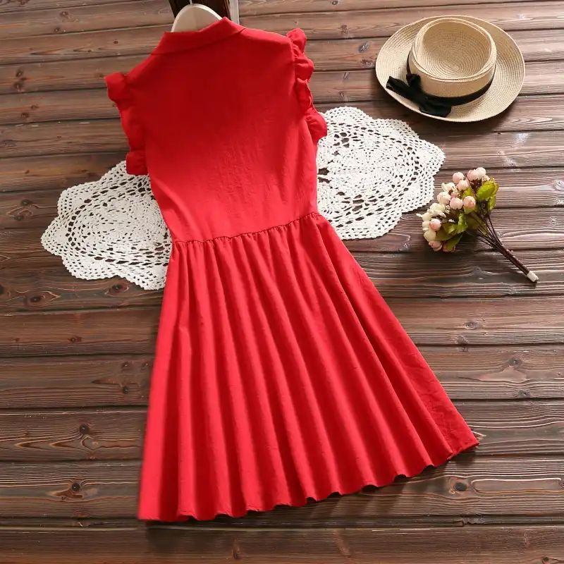 aliexpress red dress