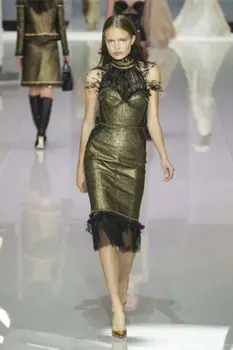 

2019 Dress Sexy Celedrity Backless Print Feathers Women Mesh Turtleneck Night Club Sleeveless Body con Party Dresses Wholesale