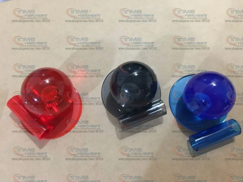 Original Sanwa 35mm transparent balltop available 5 colors plastics crystal ball top for joystick Arcade Game Cabinet Machine | Спорт и