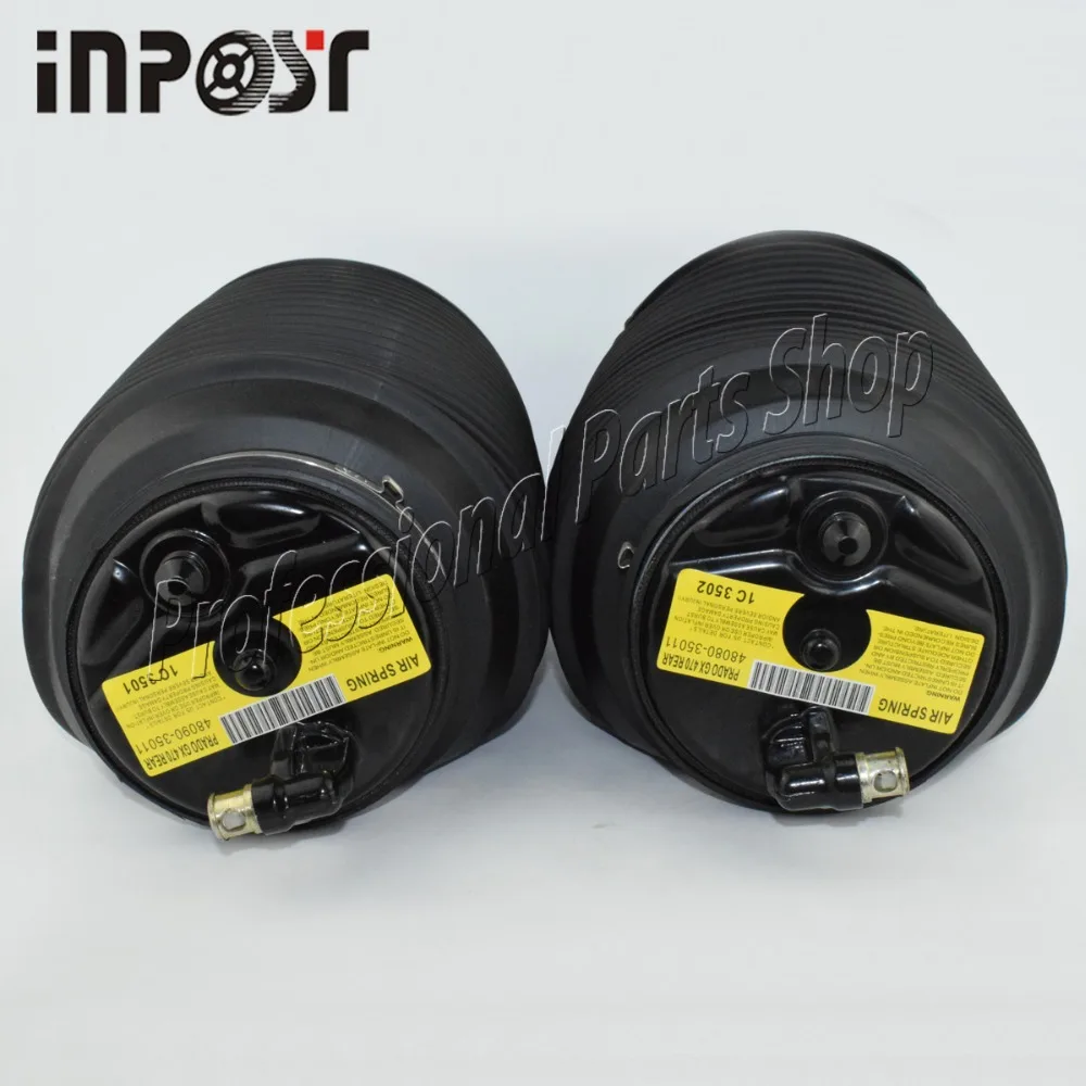 

Pair Rear Air Spring Bag For Toyota 4 Runner, (L) 48090-35011 (R) 48080-35011