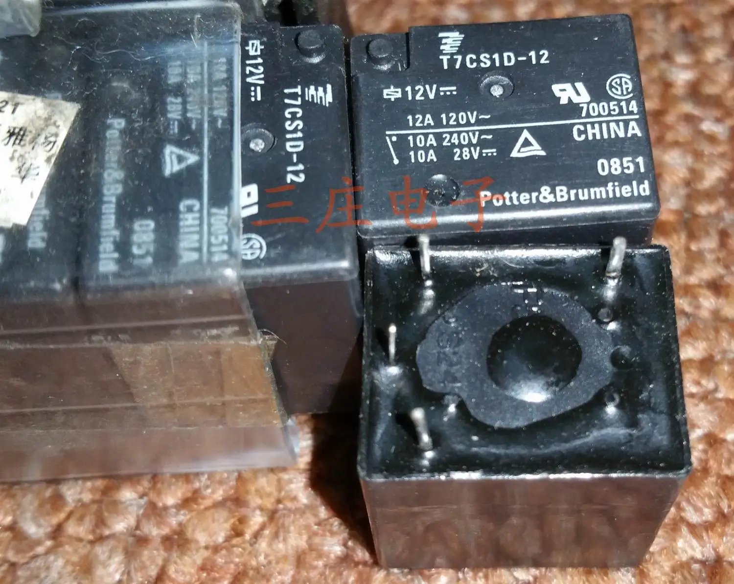 Relay T7CS1D-12 22F-1A 4 feet -10A normally open contact | Обустройство дома