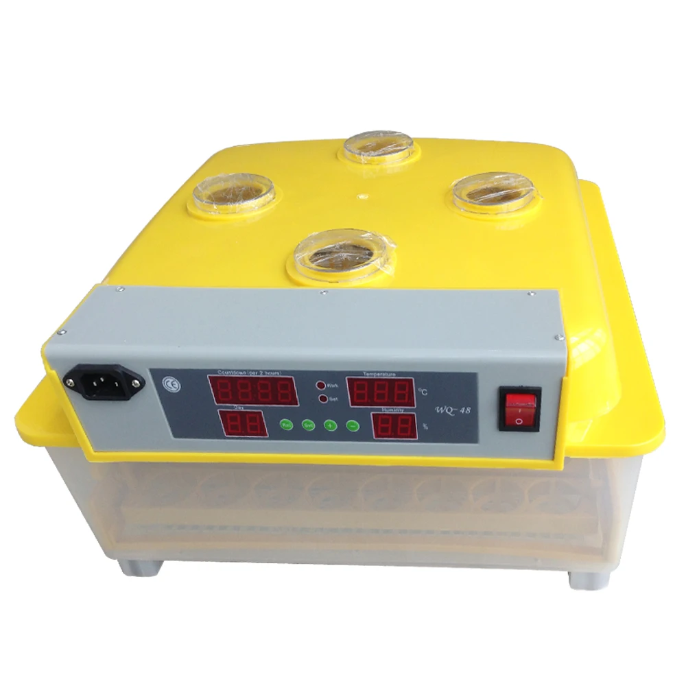 

Hot Sale 48 Eggs Digital Incubator Automatic Poultry Ducks Chicken Eggs Hatchery Machine With Temperature Control