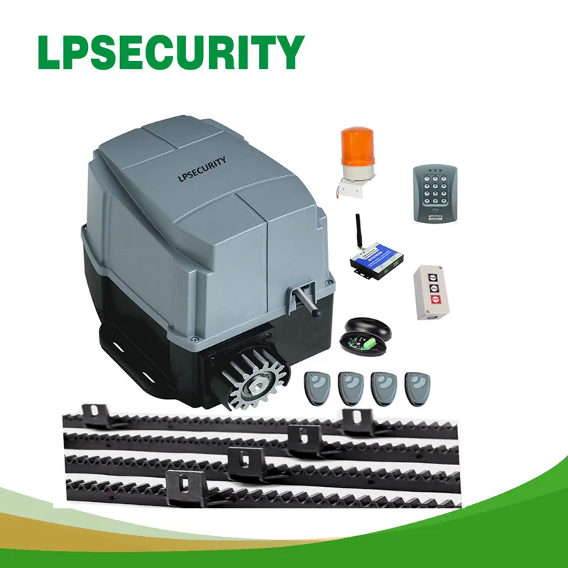 LPSECURITY с нейлоновыми стеллажами 5 м или 6 1600 кг автоматическая система ворот
