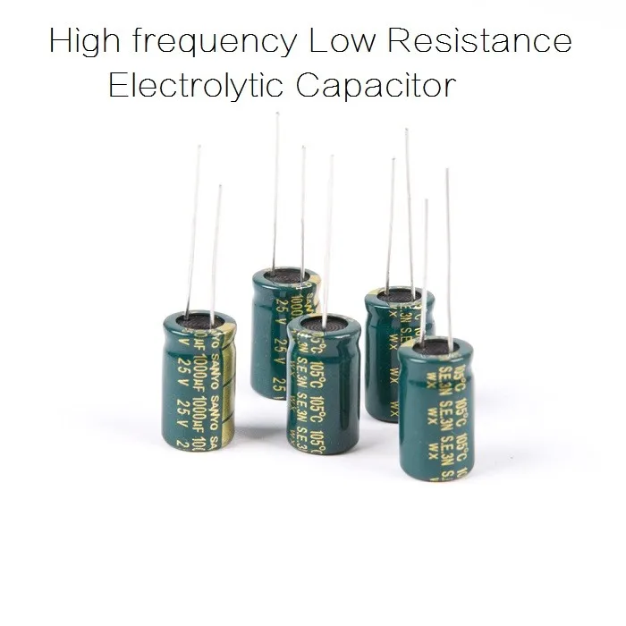 Buy 100pcs Low ESR Capacitor 25V 1000UF for FPV ESC or