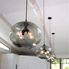 Nordic modern colorful glass bowl pendant lights E27 loft hanging lamps for kitchen living room bedroom restaurant hotel hall ► Photo 3/6