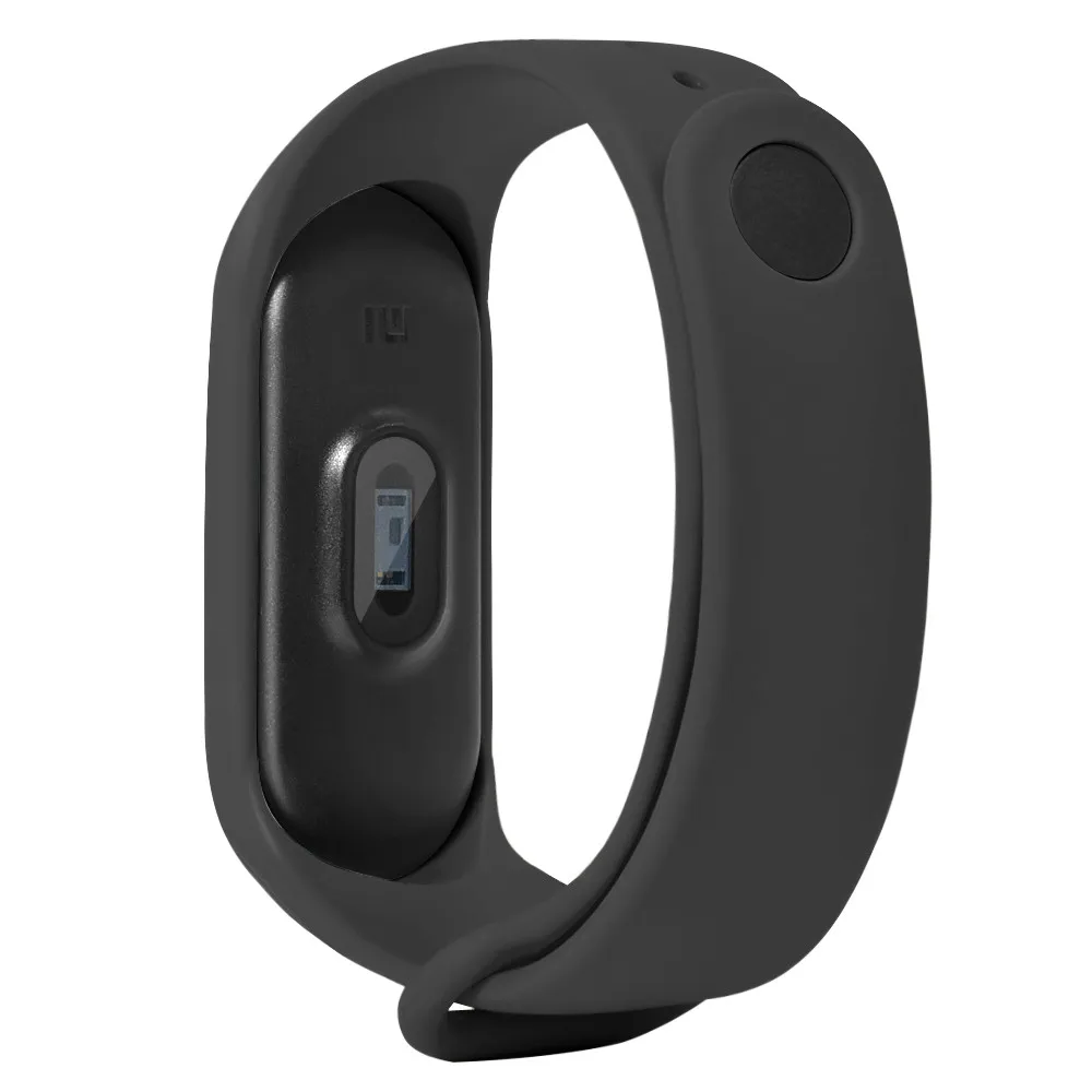 Браслет наручные часы ремешок для Xiao Mi Band 3 силиконовые сменные Смарт мягкие TPE