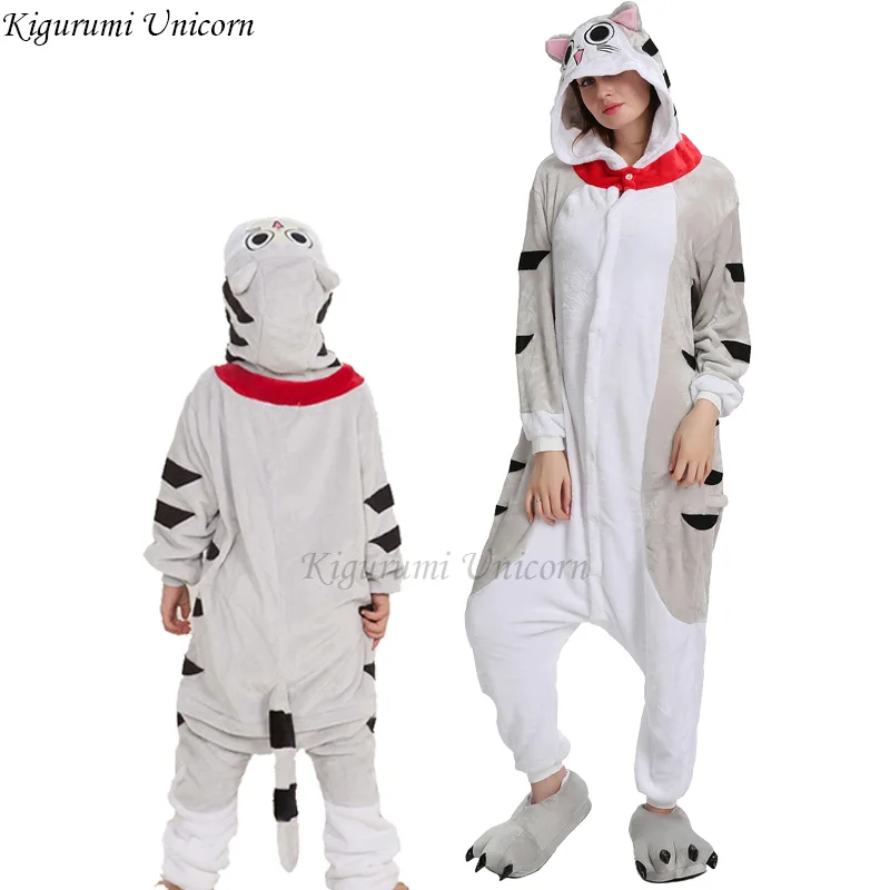 Kigurumi Unicorn Pajamas For Girls Boys Adults Animal leopard Pajamas Sets Sleepwear Winter Stitch Women Onesie Pyjamas Kids