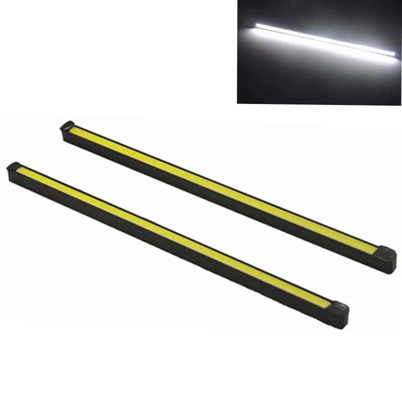 

2x Universal LED COB DRL Auto Car Motorcycle Driving Daytime Running Lights Lamp Waterproof 12V DC high quality External Lights